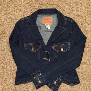 Levi's Cropped Denim Jacket